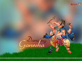 Forms of Ganesha Wallpaper